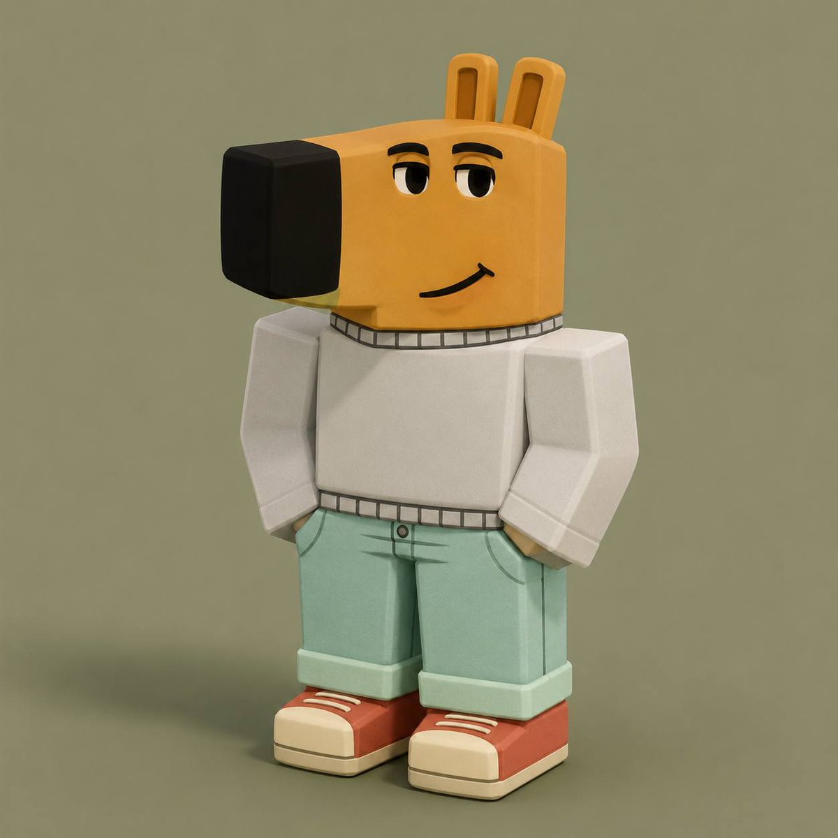 RobloxiansPage's tweet photo. Just a chill guy. https://t.co/l1MkVvhBiH