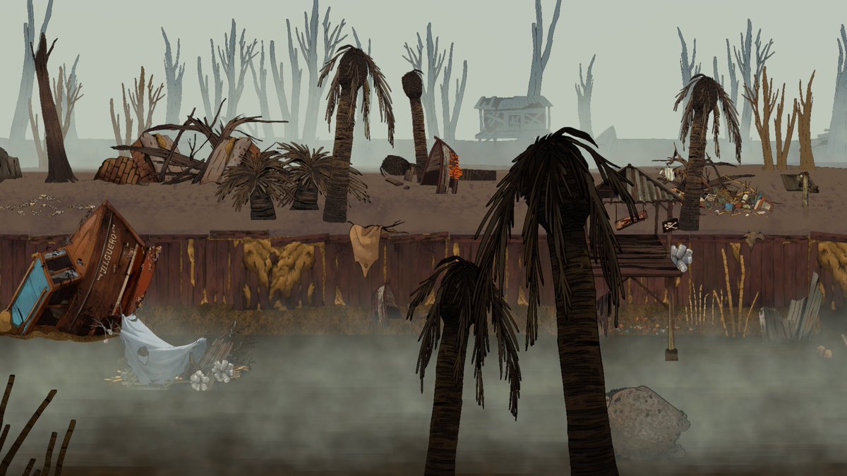 SwampDaughterVG's tweet photo. It's #screenshotsaturday!

Ruins, memories, and a world that refuses to stay buried🌿

The Swamp Daughter, our narrative adventure set in a dreamlike post-apocalyptic swamp inspired by Argentina’s delta.

Demo out on Steam:
🔗https://t.co/ACRSFjZONh
#gamedev #indiegame #indiedev https://t.co/q3pK1UA6DO