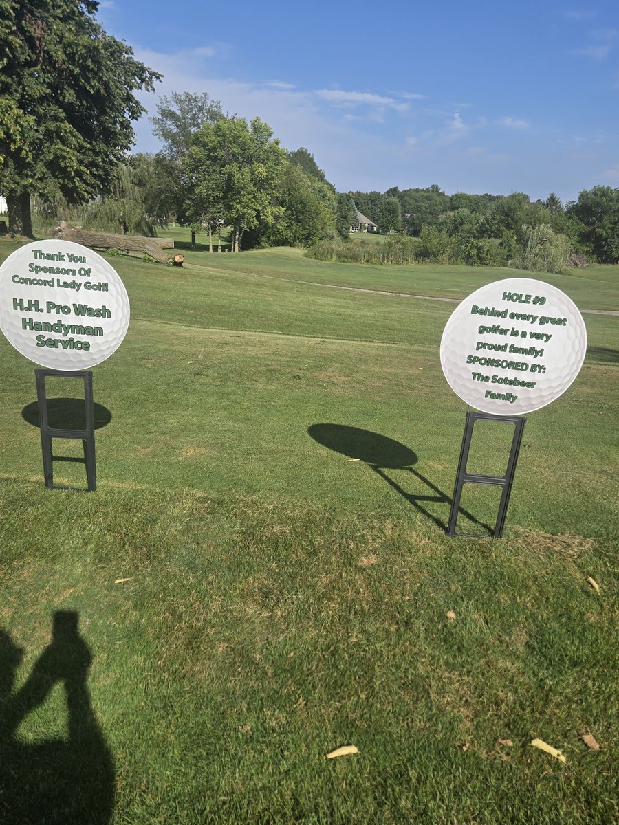 TimYoder24's tweet photo. Concord Women's golf action..starting at Hole #9..
#concordpride https://t.co/VNyqSGdCW4
