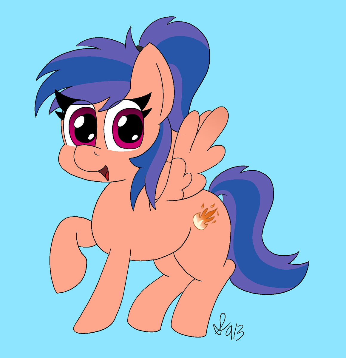 SaiRariko's tweet photo. finally back to digital art! drawing i did for @AdventurePone https://t.co/cjn82gndhS