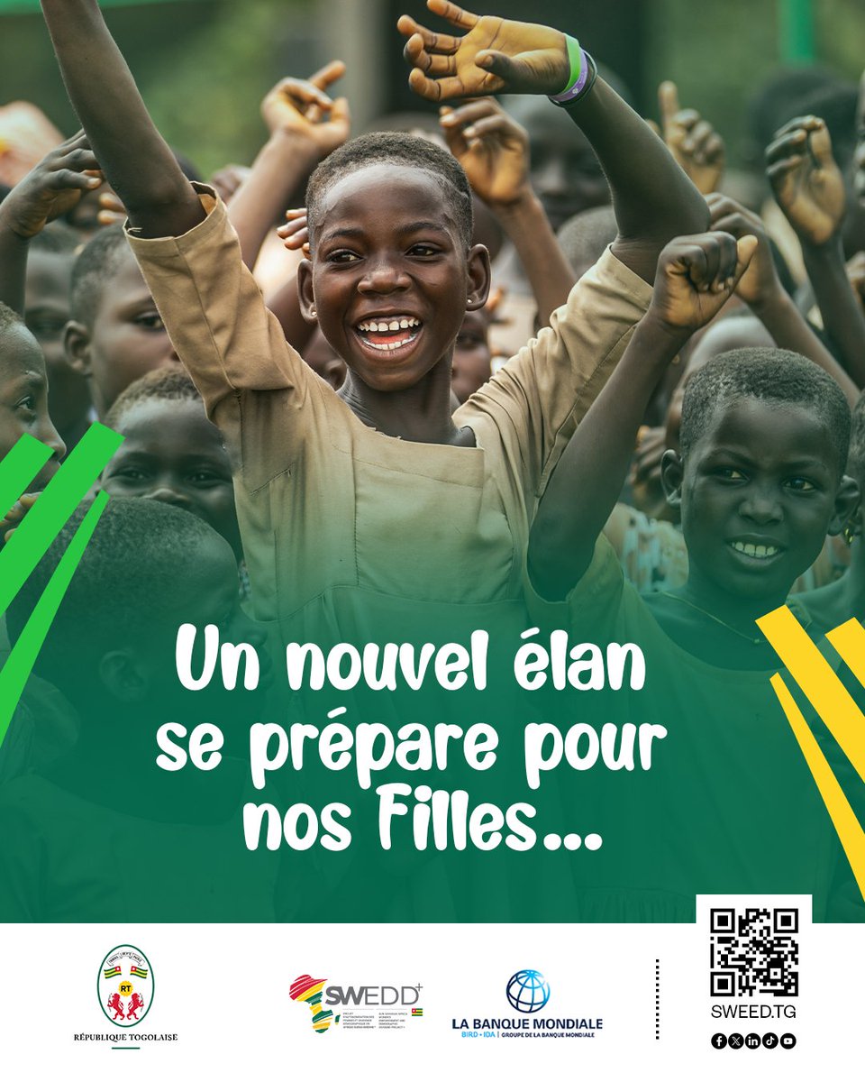 sweddplustogo's tweet photo. UN NOUVEL ÉLAN SE PRÉPARE POUR NOS FILLES.

Parce qu’une rentrée ne devrait jamais être une course où certaines commencent avec moins, le gouvernement togolais à travers le projet Swedd+ a choisi de faire plus pour elles.⤵️

#Education #Sweddplustogo #Egalitedeschance #Togo https://t.co/8vKX2zzJfc