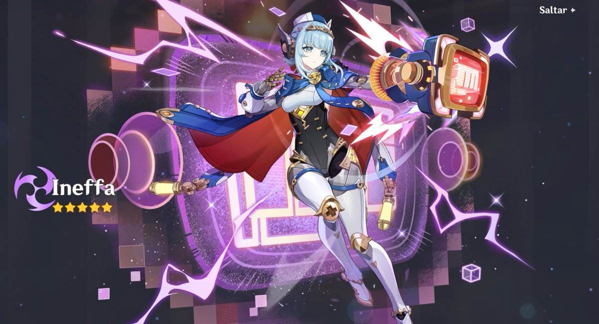 notkanae's tweet photo. tuvieron q pasar 3 banners para por fin sacar el equipo de flins completo y a 20 de pity https://t.co/10xTWZhrwI