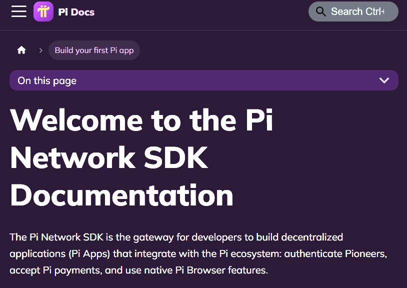 PiNetworkUpdate's tweet photo. New Developer Portal 

https://t.co/EJaxgwkmDy https://t.co/DAMIDmcbhX