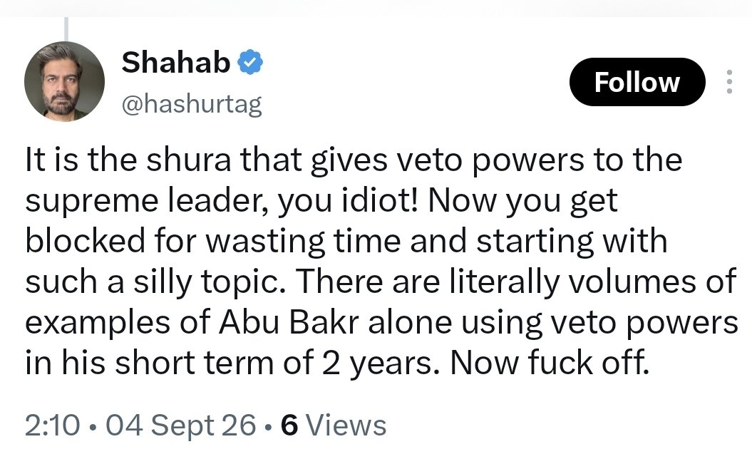Mantis202's tweet photo. Abu bakar was not a country, he was an individual a caliph. Do u have an individual caliph ruling this alliance. I mean is this person speaking any sense. https://t.co/OGpyjhKlbC