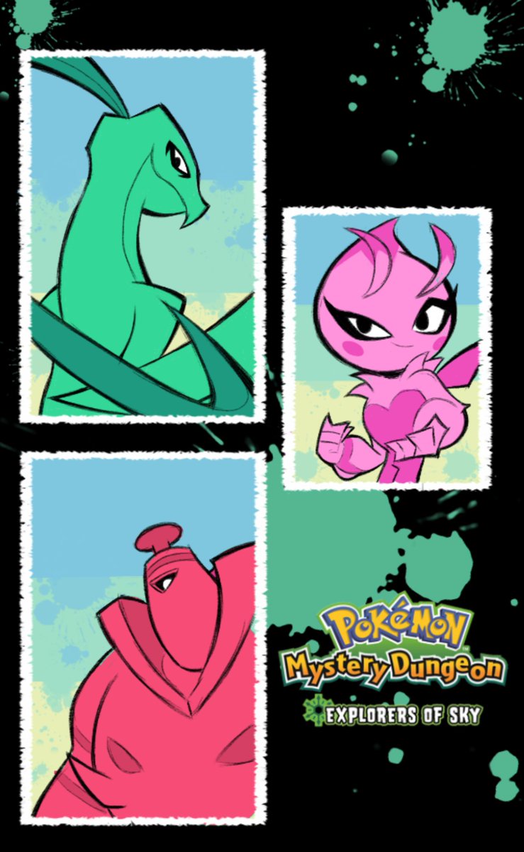 Jaybound753's tweet photo. Future trio

#Pokémon #art https://t.co/7p26k44uWE