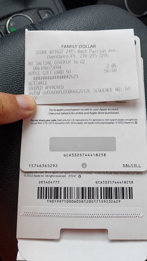 Sammyezway's tweet photo. I got $50 gift card https://t.co/V3HenL7JNl