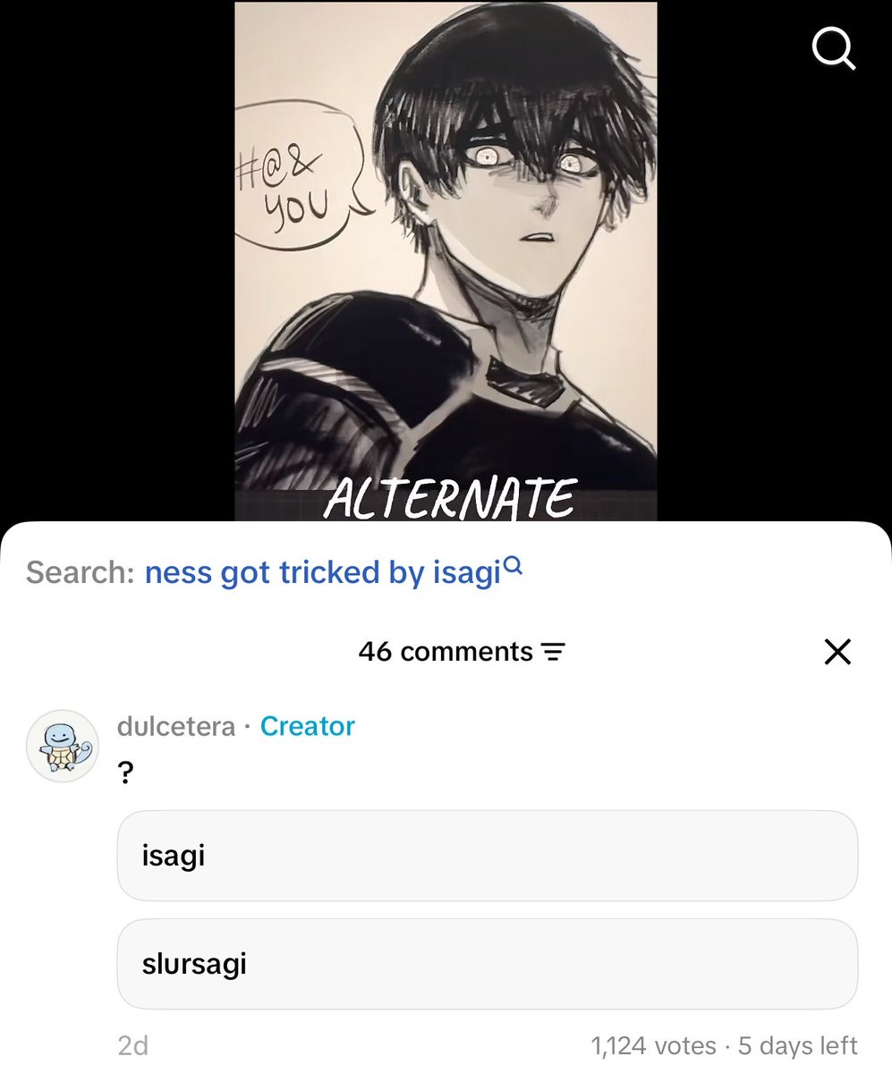 hugolokiss's tweet photo. cant even repost isagi content in peace bro why am i still seeing“slursagi” word in the big 2026… https://t.co/UvlQzKhWvK