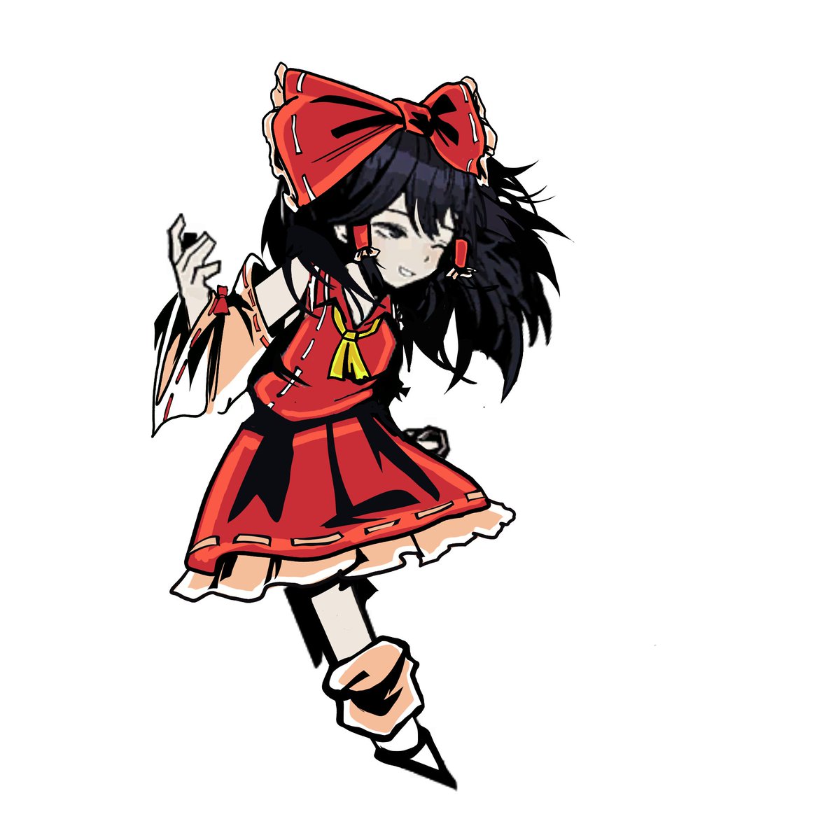 zumalvr's tweet photo. my touhou lookin a little different 🤔🤔🤔

#touhou #Limbus_Company https://t.co/4rEmskCjpi