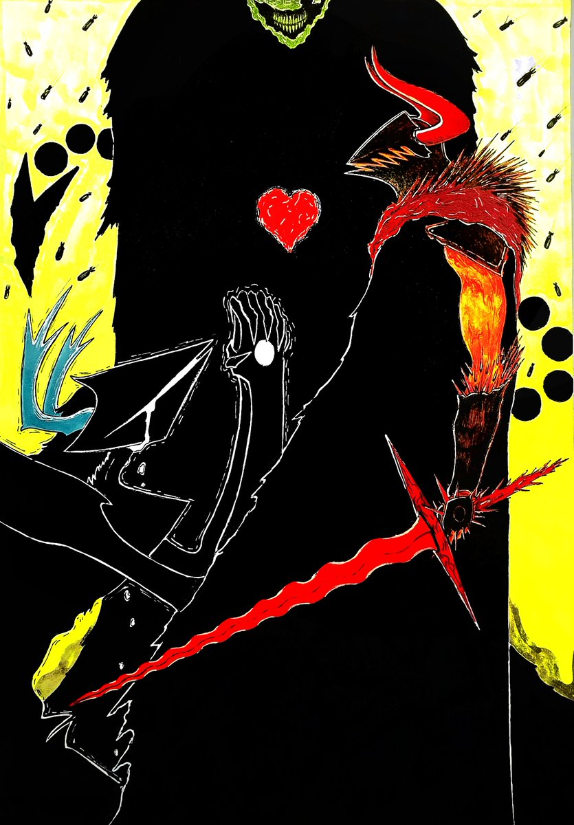 Crulloxon's tweet photo. The Sword Route 
 
#Deltarune #UTDR #Kris #ERAM #Dess #RoaringKnight  #wdgaster #greengaster #ivymike #imagefriend   #theroaring #swordroute #device_friend #titan #gastertitan 
#weirdroute #Deltarunecapter7 #soul https://t.co/7DGvAbMepM