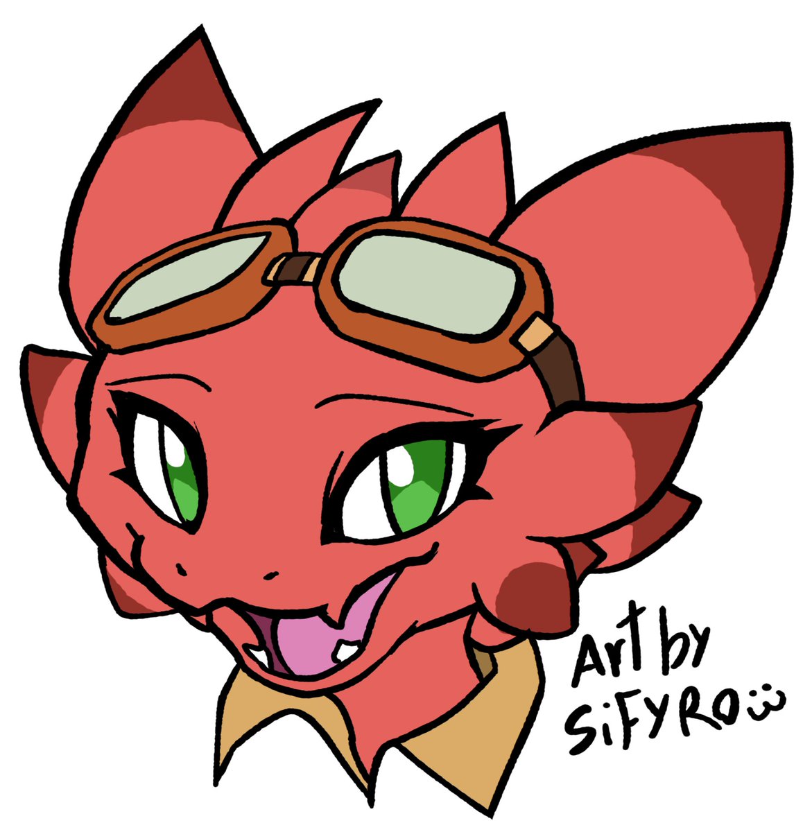 sifyro's tweet photo. Cute kobold https://t.co/isXV9iD8sX