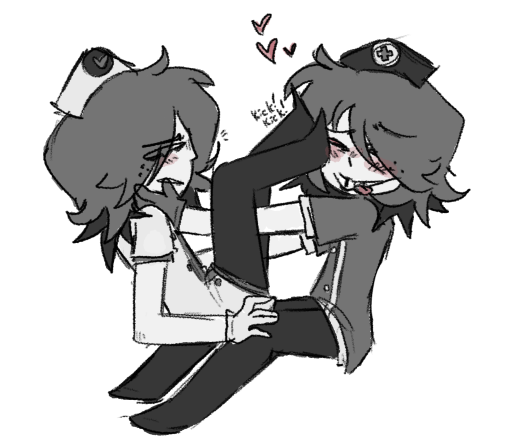 IvoryAngel__'s tweet photo. so much work to be done and he he keeps distracting me, tsk tsk...

💉🩶 #NurseNecrosantwt 
#Vtuberㅤ #pngtuber https://t.co/nJ5mLj5jBI