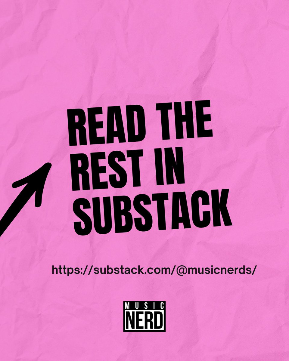musicnerdnet's tweet photo. I'm beyond grateful and excited to contribute to the Music Nerd vision <3 ‾0‾0...substack link in the comments https://t.co/JS3HkarK1k