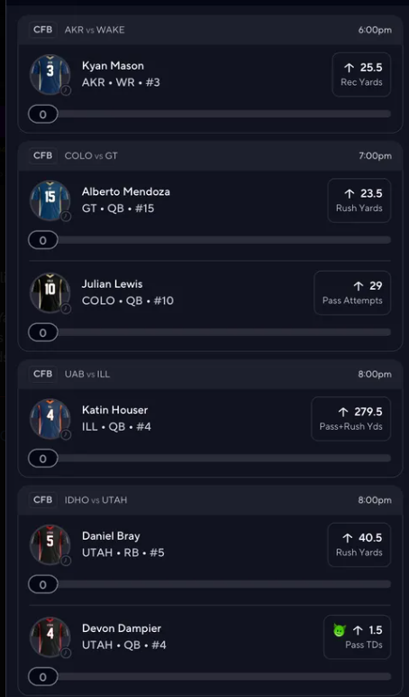 UhCharger's tweet photo. Thursday Night CFB 6 Man Lotto 

Link below

#PrizePicks #GamblingTwitter #NCAA #Trending #TrendingNow #PlayerProps #Gambling𝕏 #UnderdogFantasy #CFBWeek1 #CFB https://t.co/I6nwFKgrKK