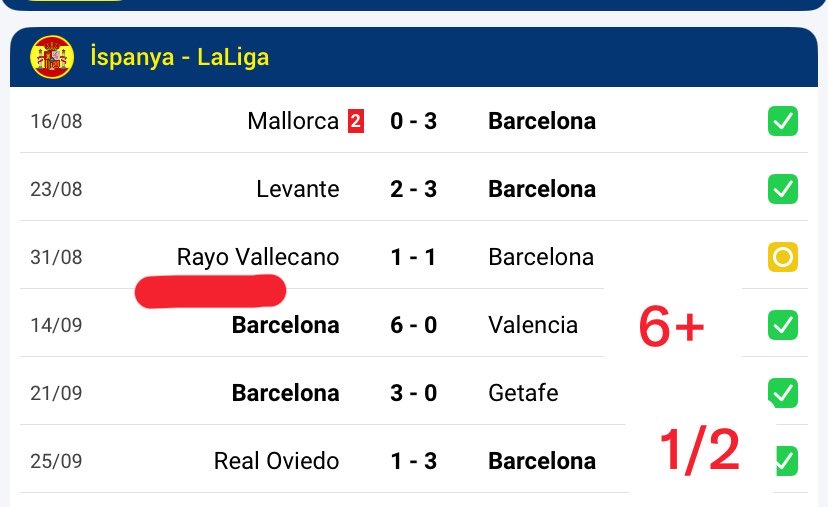 theneo1907's tweet photo. 🔥 

Barcelona’nın 2/1 v 1/2 yaptığı fikstüre geldik ✅

Valencia maçından 2 mac sonra muhabbetini zaten herkes biliyor. 🚨 

Vallecano maçlarından sonra da güzel tepkiler vermiş ya 6+ yada 2/1 olmuş 🚨 

YTD BOLSANS 💎 💎 💎 ✍️ https://t.co/tQBN2yFvoB