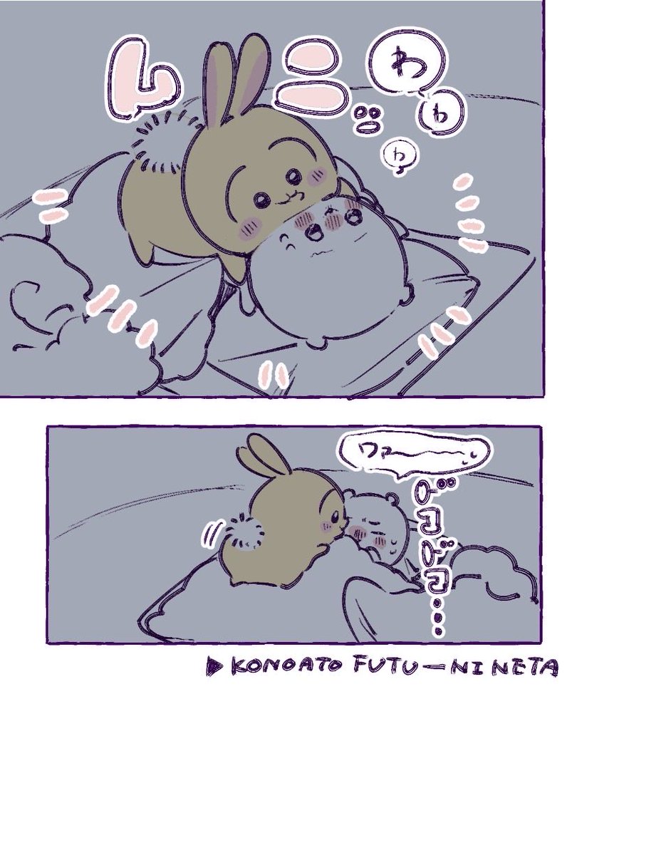 Kinokoc8nf's tweet photo. 🐰🐹🛌 https://t.co/wJJs4CvDT6