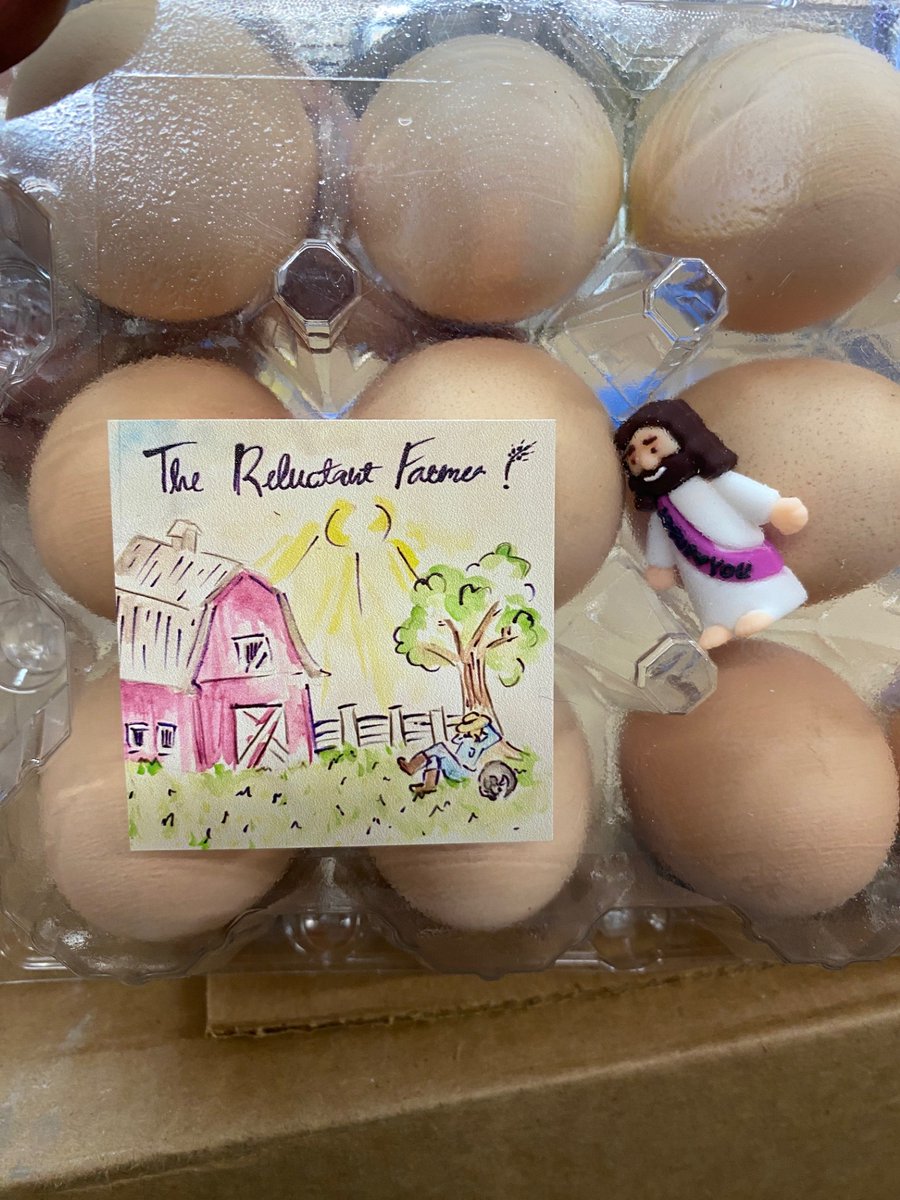FayetteCares's tweet photo. 🥚❤️ A Big THANK YOU to The Reluctant Farmer for regularly donating fresh eggs to our food pantry! Your generosity and hard work in raising these chickens make a real difference. Special thanks to the hardworking hens too! ❤️ https://t.co/bwtw3fMgZ0