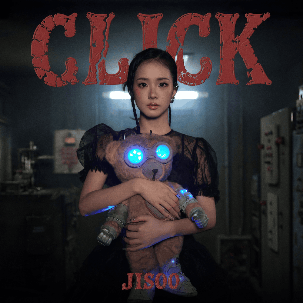kchartsmaster's tweet photo. JISOO will release 'CLICK' today at 1 PM KST. https://t.co/hAP5jo2GbB