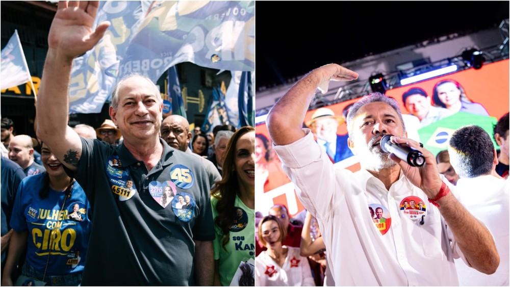 g1's tweet photo. Datafolha no Ceará: Ciro tem 46% das intenções de voto; Elmano tem 37% https://t.co/NjXXMSHdg8 https://t.co/Y3GiRYa8mN