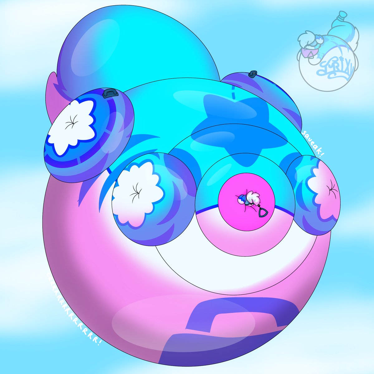 TrixyBalloon's tweet photo. Mmmgh! Ó///Ò *CRRRRK, SQUEAK!* https://t.co/CCCXIfXQIo