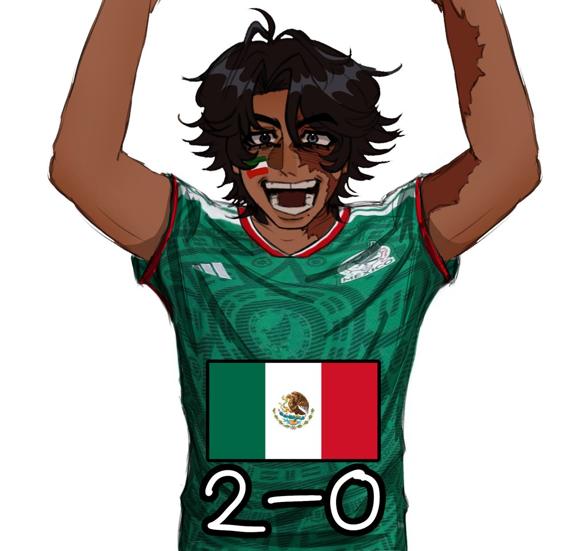 Mr_SaverMan's tweet photo. Drew Norton during the world cup
#identityVイラスト #nortonidv #art #artwt https://t.co/LclK8LnTPa