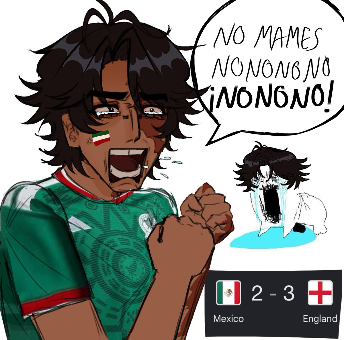 Mr_SaverMan's tweet photo. Drew Norton during the world cup
#identityVイラスト #nortonidv #art #artwt https://t.co/LclK8LnTPa