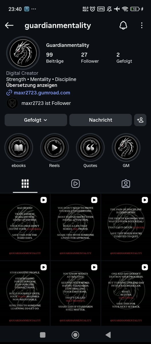 MaxR2723_'s tweet photo. Quality getting better on Instagram.
MaxR2723 Account will be done soon the upgrade.

For now my two other accounts looking super clean. https://t.co/CrnTnnRDb8
