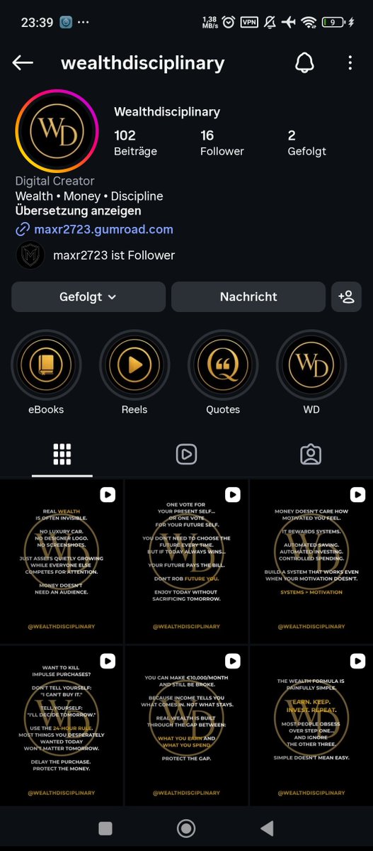 MaxR2723_'s tweet photo. Quality getting better on Instagram.
MaxR2723 Account will be done soon the upgrade.

For now my two other accounts looking super clean. https://t.co/CrnTnnRDb8