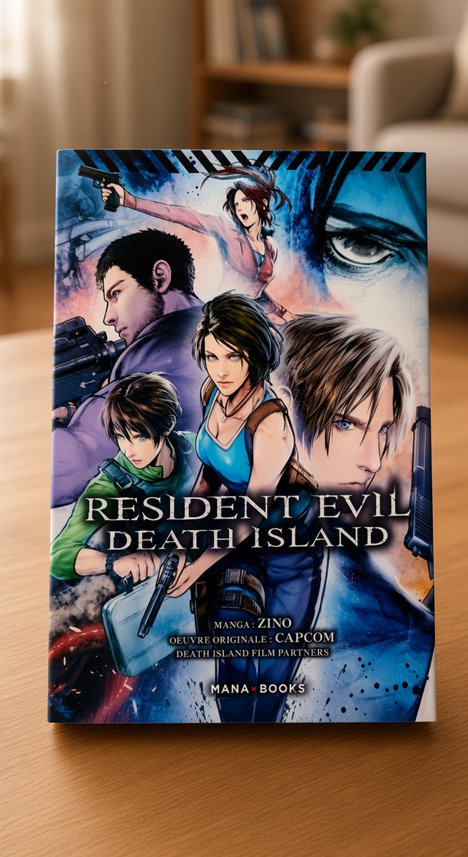 BMarubb's tweet photo. Aujourd'hui sortie du manga resident evil death island chez mana books . Belle edition faut dire et puis le dessin et l'histoire sont sympas 😀
#ResidentEvil #biohazard @Mana_Books_ #mangacollection https://t.co/6YenQuT3OL