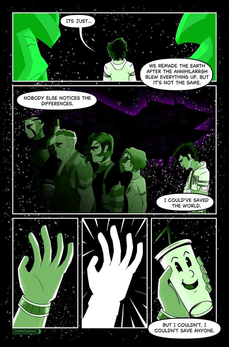 DanBoyWonder's tweet photo. “Ben 10: Green” 

Written By: Me
Art By: @ParadoxicComics https://t.co/oTG9LQb9A1