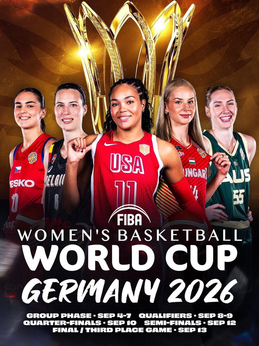 minnesotalynx's tweet photo. IT’S ALMOST TIME. 🏆 

#FIBAWWC group play starts tomorrow at 4:30am CT. All of our Lynx are in action on Friday. https://t.co/98zKZS32nf