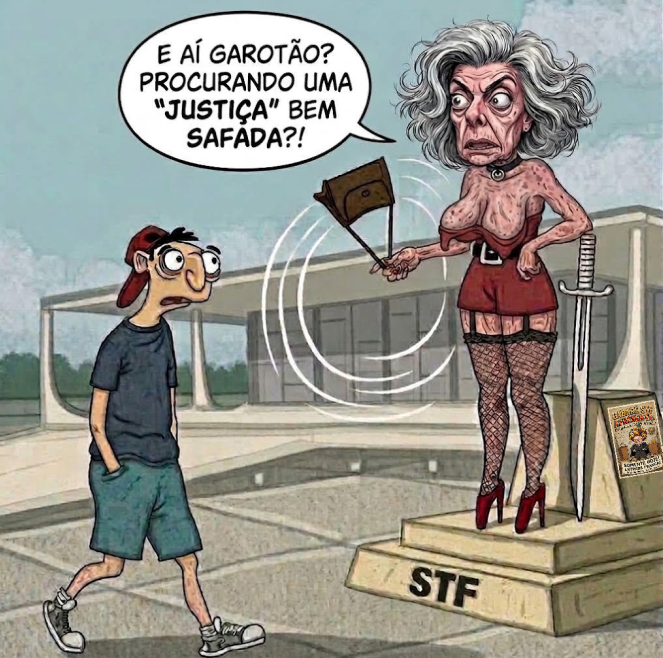 Albenitesul's tweet photo. @AndrezaMatais Perai..."Cármen Lúcia procura Moraes e presta solidariedade em meio à crise no STF" e logo em seguida "O que não significa que o voto dela está fechado"?!  Seria o equivalente...."Ela trabalha no puteiro, mas não é puta! https://t.co/F5dbso8bUb