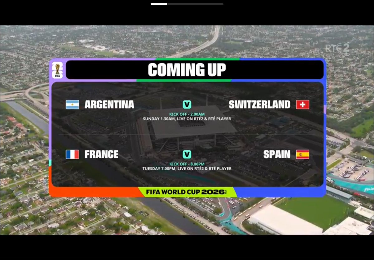 FOOTBALL6009's tweet photo. I just came from the future guys 

Argentina won Switzerland in this match by 3 goals to 1 at extra time(3-1)
Spain won this France by 2 goals to 0 (2-0) 90 minutes https://t.co/JAnFAotao5