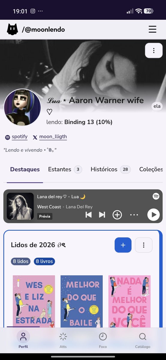 moon_lligth's tweet photo. meu maratona // minha leitura atual https://t.co/ebBGCnKoK5