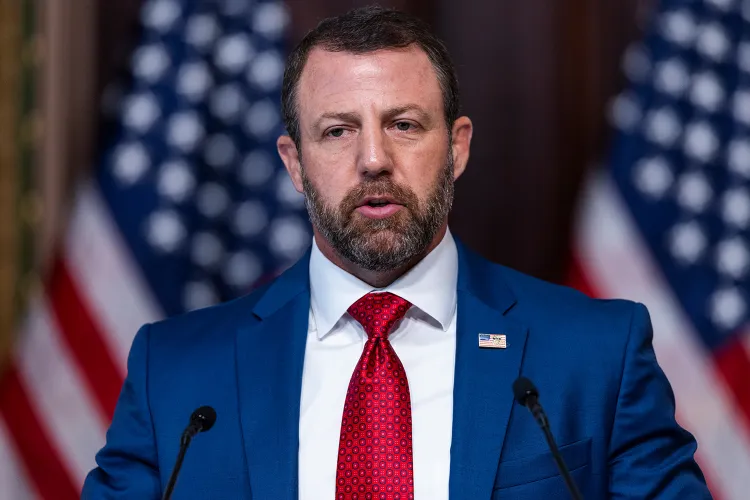 typocatCAv2's tweet photo. Plane Carrying DHS Chief Markwayne Mullin Forced to Make Emergency Landing After Engine Failure

The Coast Guard Gulfstream jet, which had 14 people onboard, landed at Ronald Reagan Washington National Airport on the afternoon of Wednesday, September 2. -People https://t.co/q8C0ST5KC2