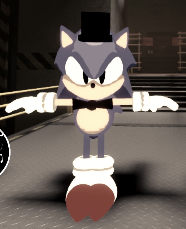 BaldMedicGaming's tweet photo. Tpose Sonic is real. He can hurt you. https://t.co/lv27QxPplL
