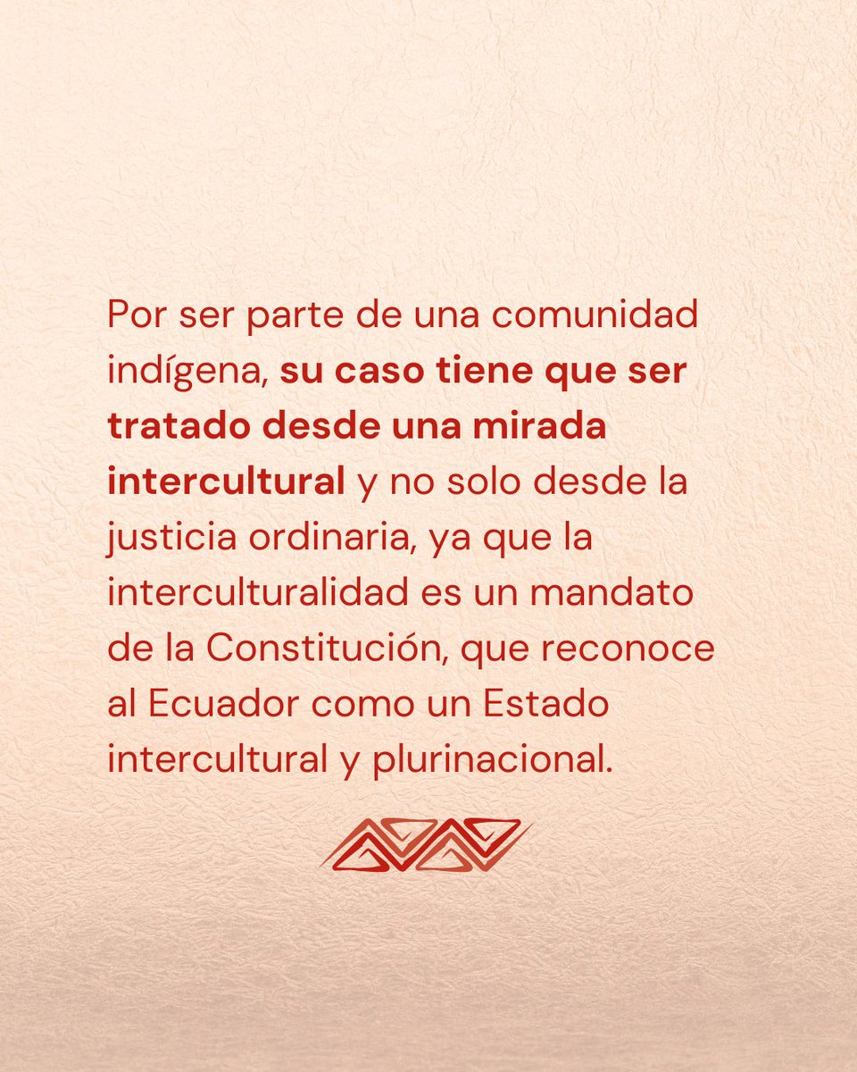DDHH_Alianza's tweet photo. 📣Gregorio Aguinda, indígena kichwa amazónico, agricultor y padre de familia, enfrenta un juicio penal en el que se lo acusa de ataque y resistencia, por ejercer su derecho a la protesta en el paro nacional de 2025.🧵
@AlbertBarume @MaryLawlorhrds
@AlexXanthaki
@SucumbiosCJ https://t.co/5sbkxQ6wWB