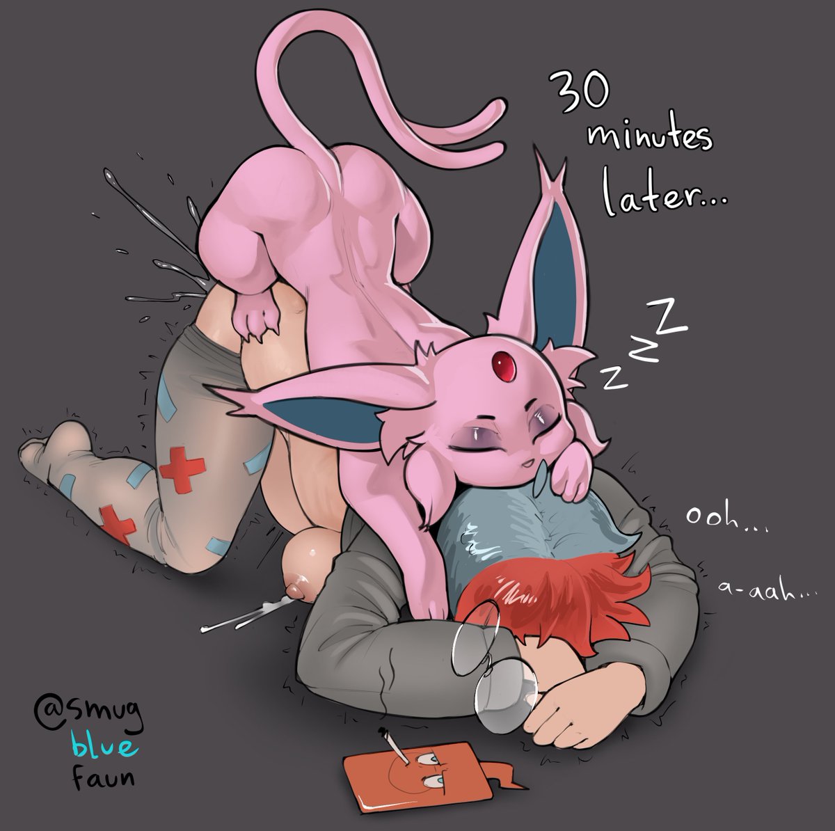 SmugBlueFaun's tweet photo. Eevee evolves c:

 (X-Ray version on my substar, will post later this week) https://t.co/KFjJ7kFlrj
