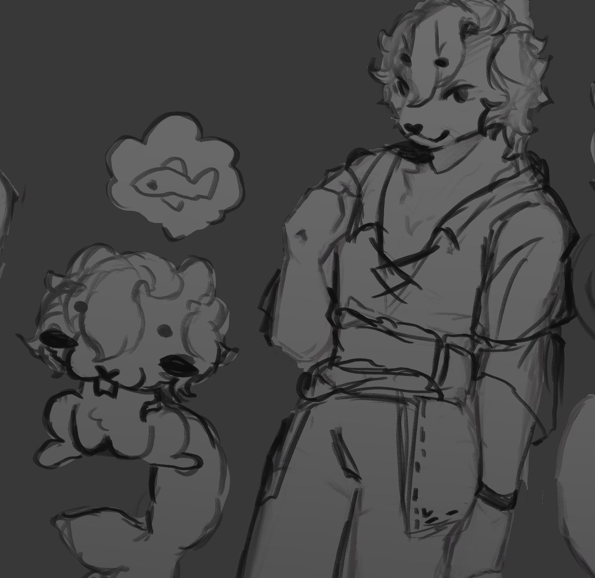 Chyy_XD's tweet photo. WIP
#furry #furryart https://t.co/04d0nTriBg