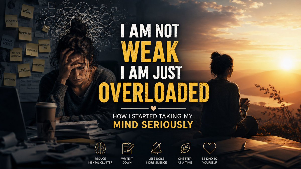 junaidjasim156's tweet photo. Read “I Am Not Weak, I Am Just Overloaded“ by MysteryMind on Medium: https://t.co/1ffR0xGHSL
#mental #overload #weak #SelfImprovement https://t.co/zNKEuefDSP
