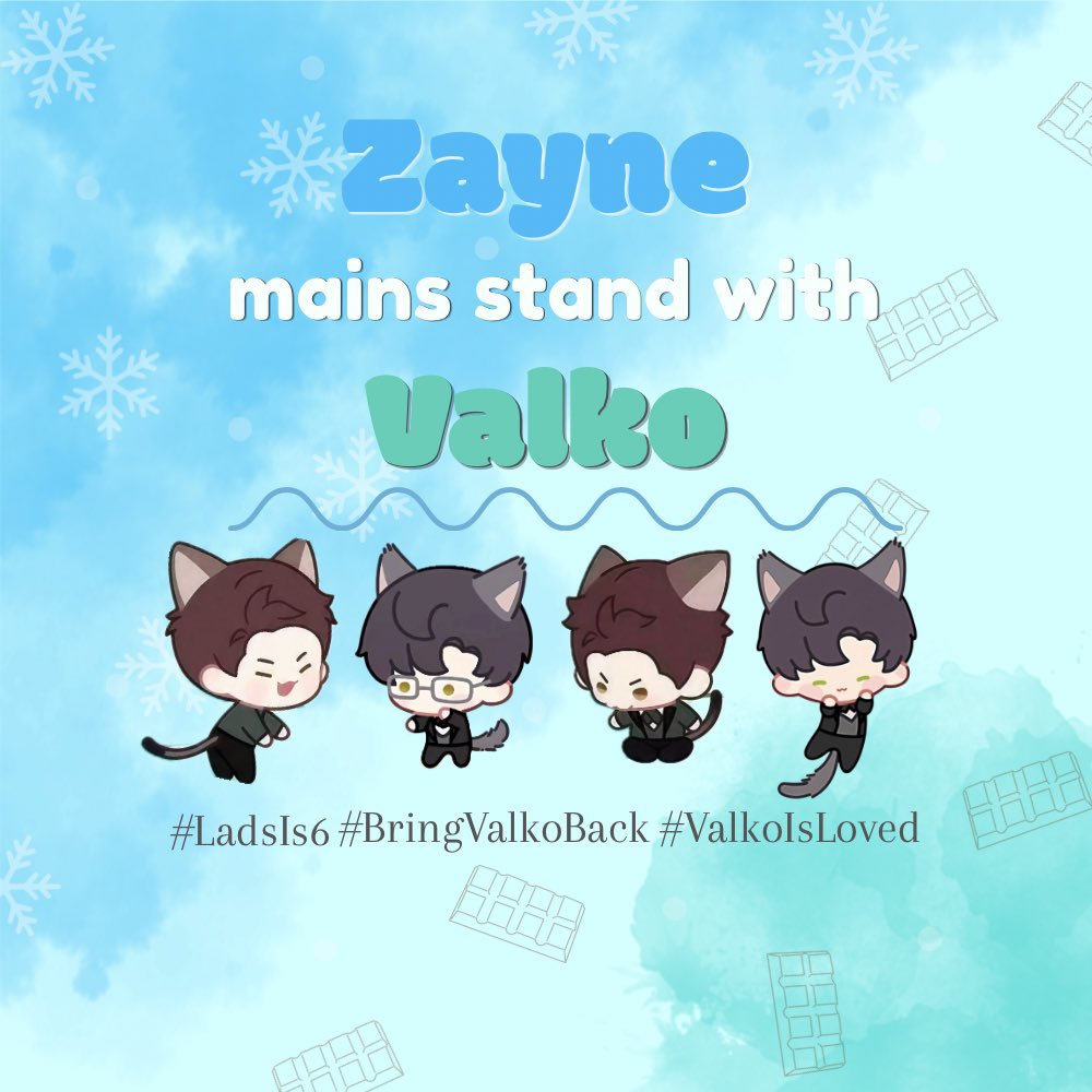 angieguminola's tweet photo. @Love_Deepspace The only thing that could heal my broken heart is spending Zayne's birthday with Valko too. The three of us.

#HowlingAtDawn #ValkoWasPromised https://t.co/7Y6g1oY5P7
