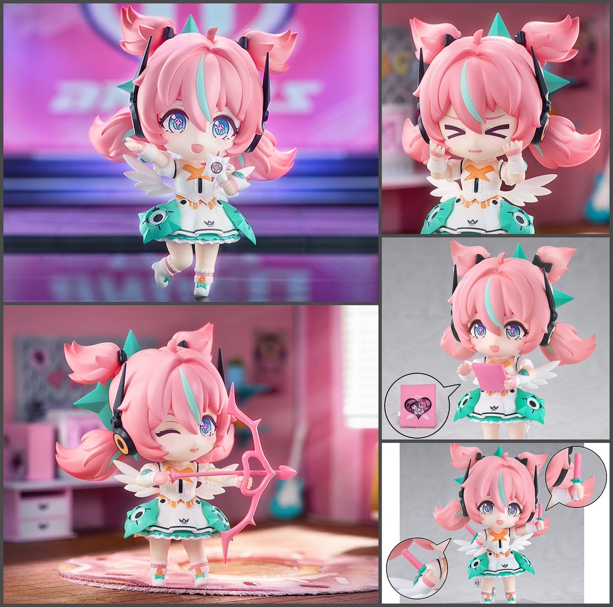 GoodSmile_US's tweet photo. Aria from "Zenless Zone Zero" joins the Nendoroid line! The energetic lead vocalist of the Angels of Delusion is ready to perform her next big hit for all her Delulus. Preorder now to score bonus lightstick parts!

Shop: https://t.co/HBT8zoWNbE

#ZenlessZoneZero #Goodsmile https://t.co/bhlshuKKA4