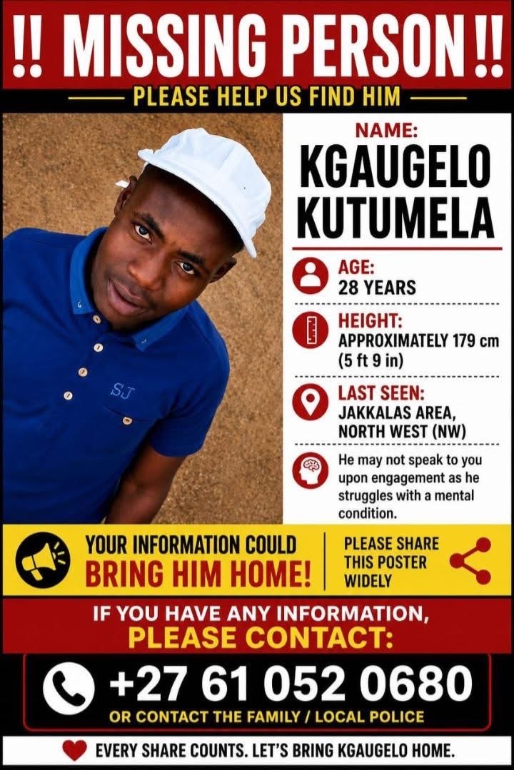 BennieSonamzi's tweet photo. He is still missing, please repost until he is found https://t.co/2ZeVgiFob6
