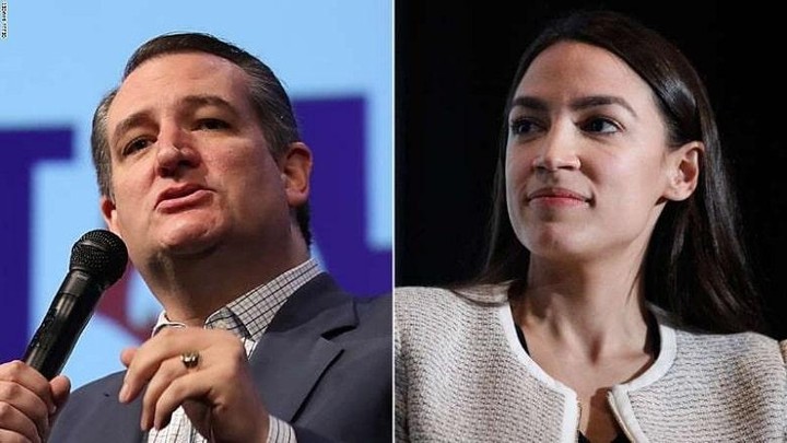 AngieGleeski's tweet photo. AOC accused Sen. Ted Cruz of "trying to get me killed" during the January 6 Capitol uprising and called for his removal from the Senate. https://t.co/joEz55KCSf