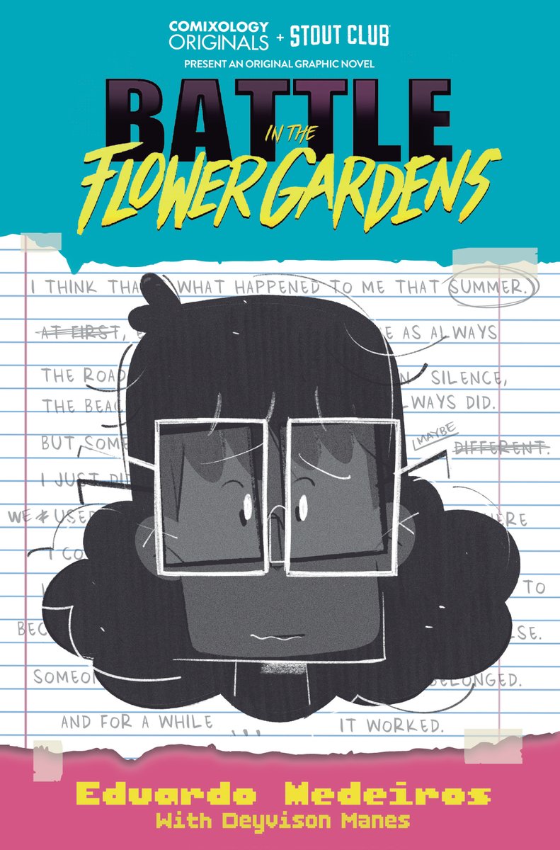 Comixology's tweet photo. Some comics just hit different. Written and illustrated by @hellatoons, Battle in the Flower Gardens is one of those books, telling a uniquely personal story of a memorable summer that will catch you off guard. And it's out now! https://t.co/lrcOjDel3U