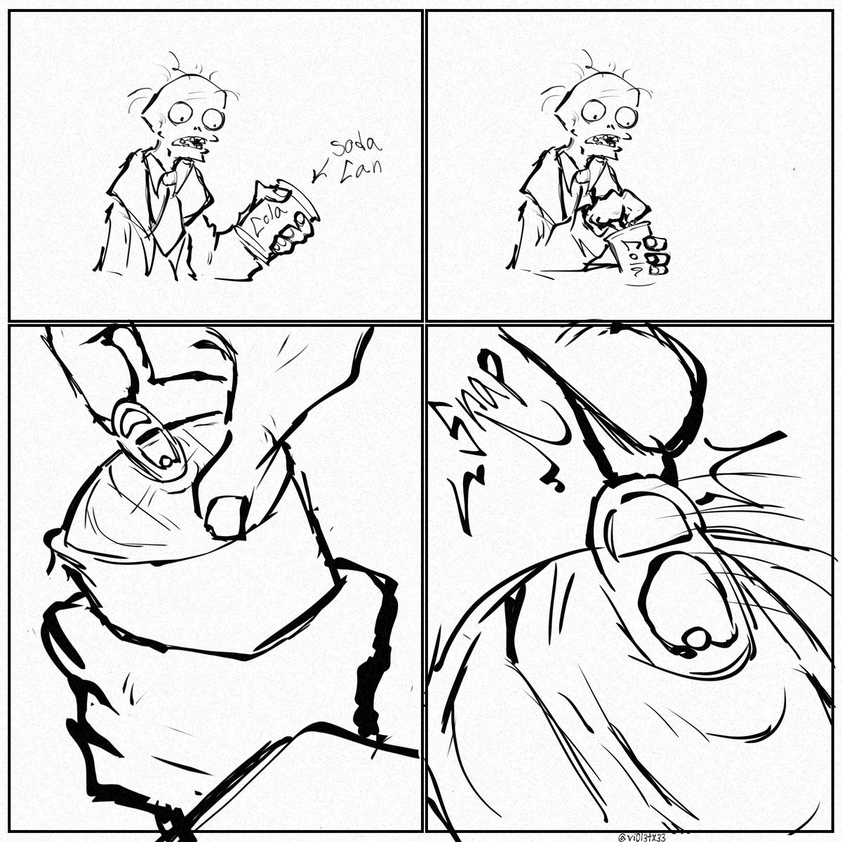 Viol3t_X3's tweet photo. Soda #pvz #pvzzombie #doodle #artist https://t.co/JdeCB7HdIq