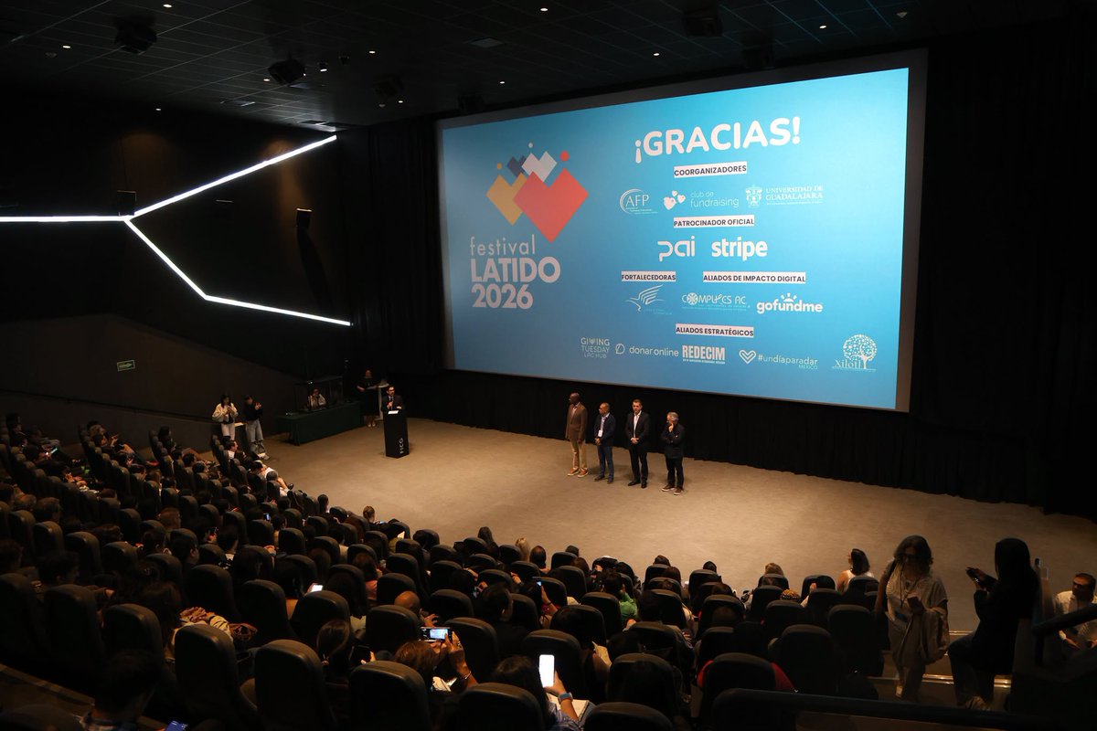 UDGFoundUSA's tweet photo. ¡El Festival Latido 2026 ha comenzado!
Eventos como este son fundamentales para el ecosistema social: no solo transmiten información de alto valor, sino que articulan voluntades, visibilizan problemáticas urgentes y abren caminos reales de colaboración.
¡Vamos por más latidos! https://t.co/0pSXZDFxyi
