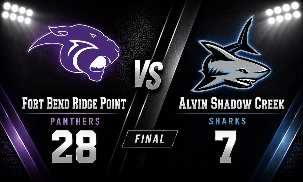 texashsfootball's tweet photo. Impressive start to the season for Ridge Point, winning at Dickson and then dominating a Shadow Creek team that had just beaten Summer Creek in week 1. https://t.co/TL8MMMiyHH