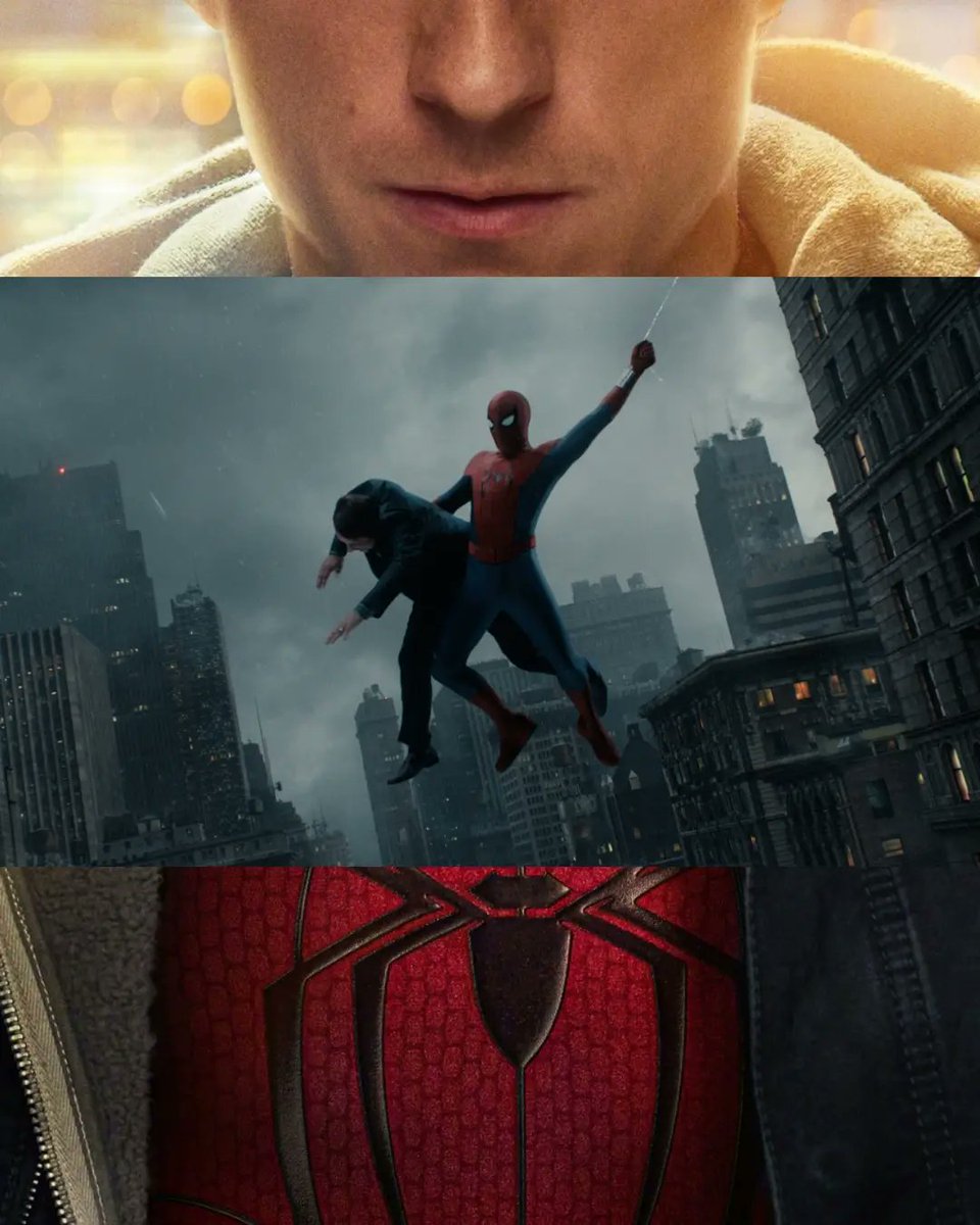 kophat's tweet photo. Spider-Man: Un nuevo día se perfila como la mejor película de Tom Holland como Spidey. Cretton aporta frescura, emoción y humanidad, con gran dinámica entre Frank y Peter. Quédense hasta los créditos: hay una sorpresa que deja manija. https://t.co/RBTS4pqNAI