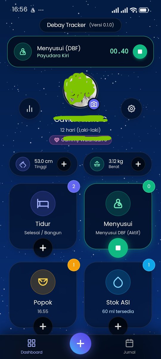 mtkcng's tweet photo. Baru 2 minggu jadi ayah, rasanya luar biasa seru (dan lumayan nguras energi pas begadang😂). Biar kewarasan terjaga dan gak lupa jadwal anak, akhirnya iseng bikin aplikasi tracker sendiri buat nyatet jam tidur, nyusu, ganti popok, sampai ngitung stok ASI pumping. 🍼 https://t.co/xmJtYizjnP