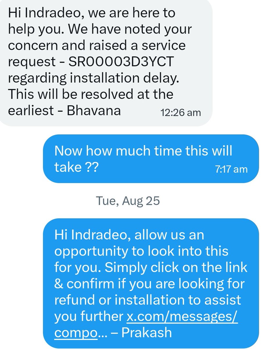 DevPin2's tweet photo. @reliancejio @JioCare @JIOAIRFIBERIN @AkashMAmbani @_MukeshAmbani Again same promise same fake, fraud DM and again gayab as 420 this is the complaint resolution process of @JioCare @reliancejio @jagograhakjago this is the service of world's largest telecom service provider 😂😂 https://t.co/tBiotqpgpG